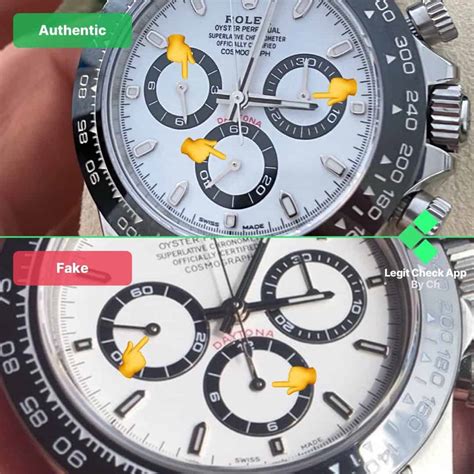 orologio daytona rolex falso|how to spot a rolex daytona.